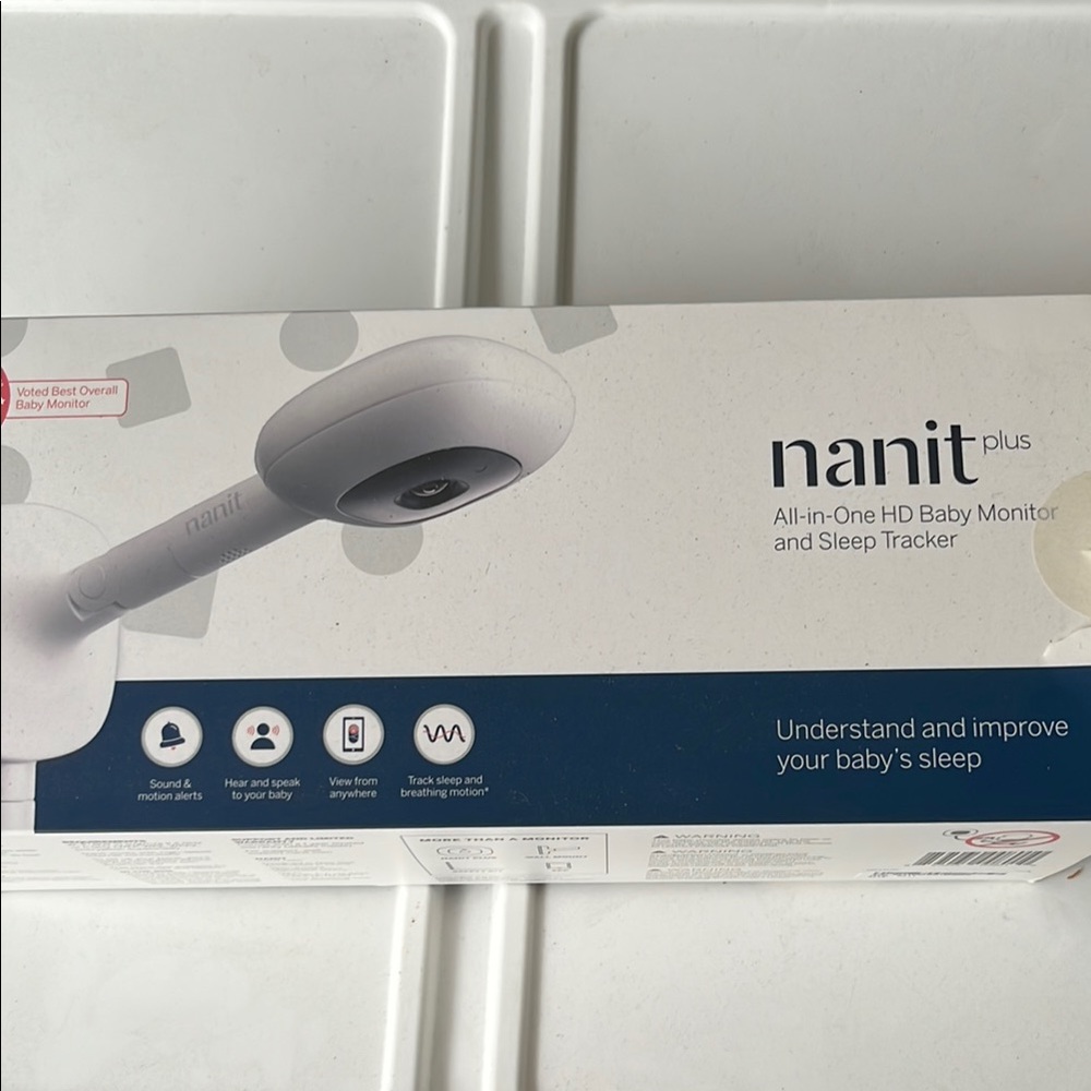 Nanit Plus Baby Monitor and Sleep Tracker